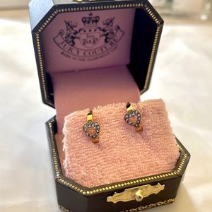 Juicy Couture huggie earrings